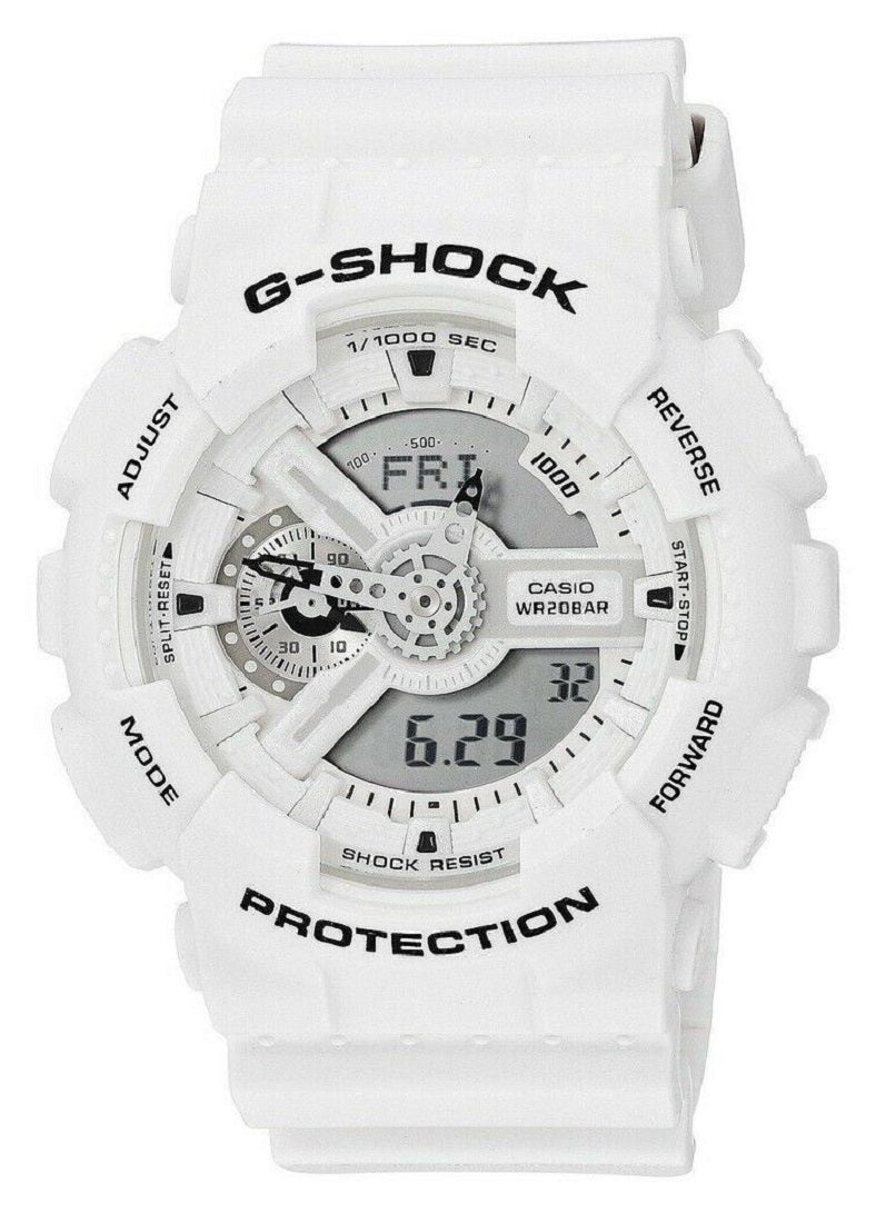 Casio G-shock GA-110MW-7A Digital Analog Rubber Strap Watch For Men-Watch Portal Philippines