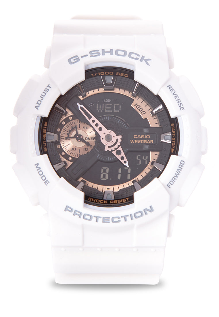 Casio G-shock GA-110RG-7ADR Digital Analog Rubber Strap Watch For Men-Watch Portal Philippines
