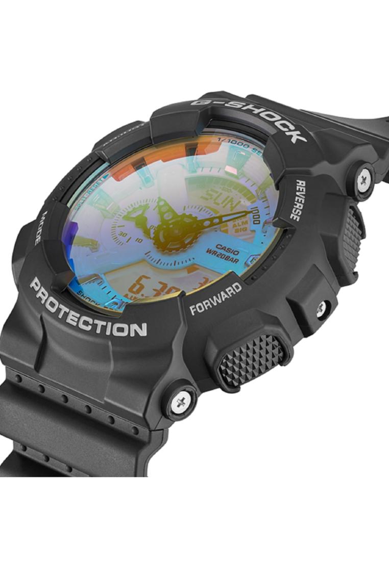 Casio G-shock GA-110SR-1A Digital Analog Rubber Strap Watch For Men-Watch Portal Philippines