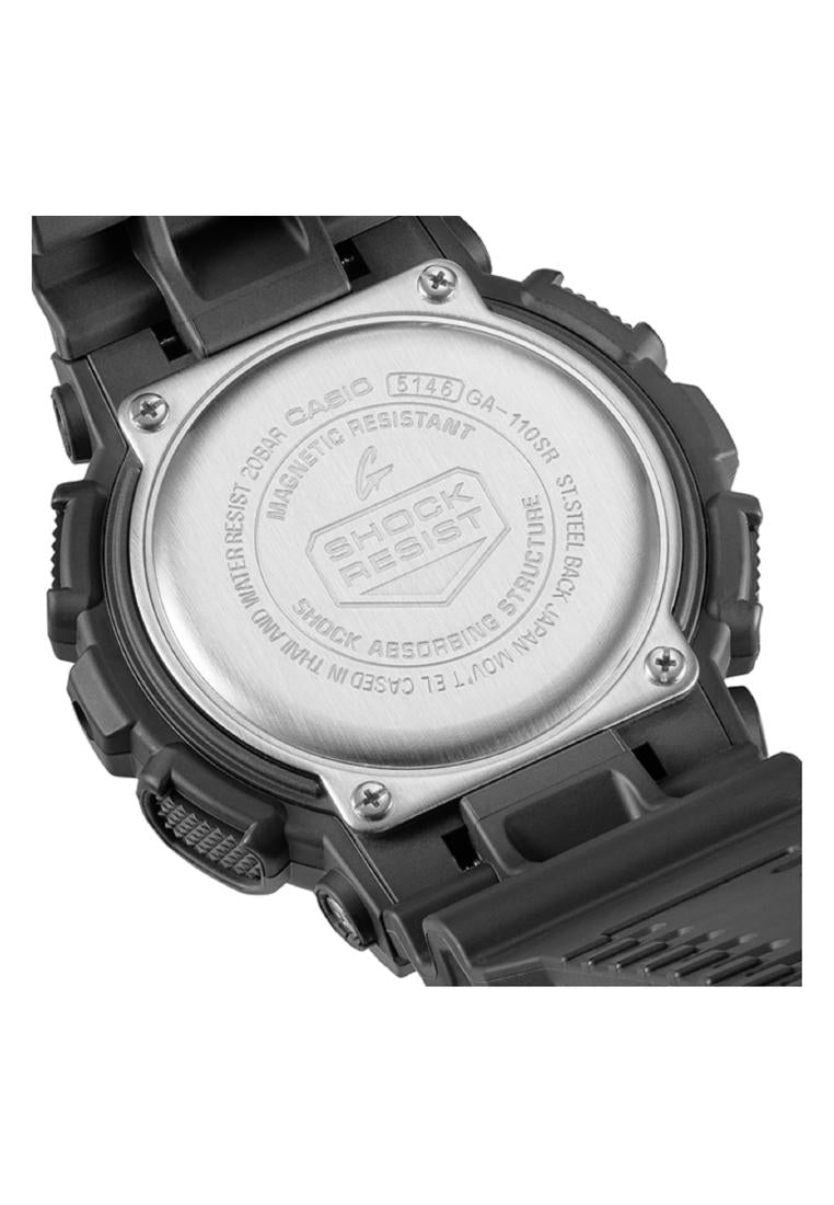 Casio G-shock GA-110SR-1A Digital Analog Rubber Strap Watch For Men-Watch Portal Philippines