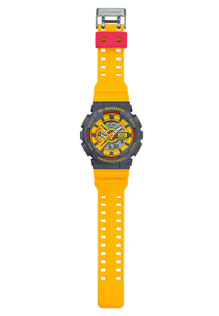 Casio G-shock GA-110Y-9A Digital Analog Rubber Strap Watch For Men-Watch Portal Philippines