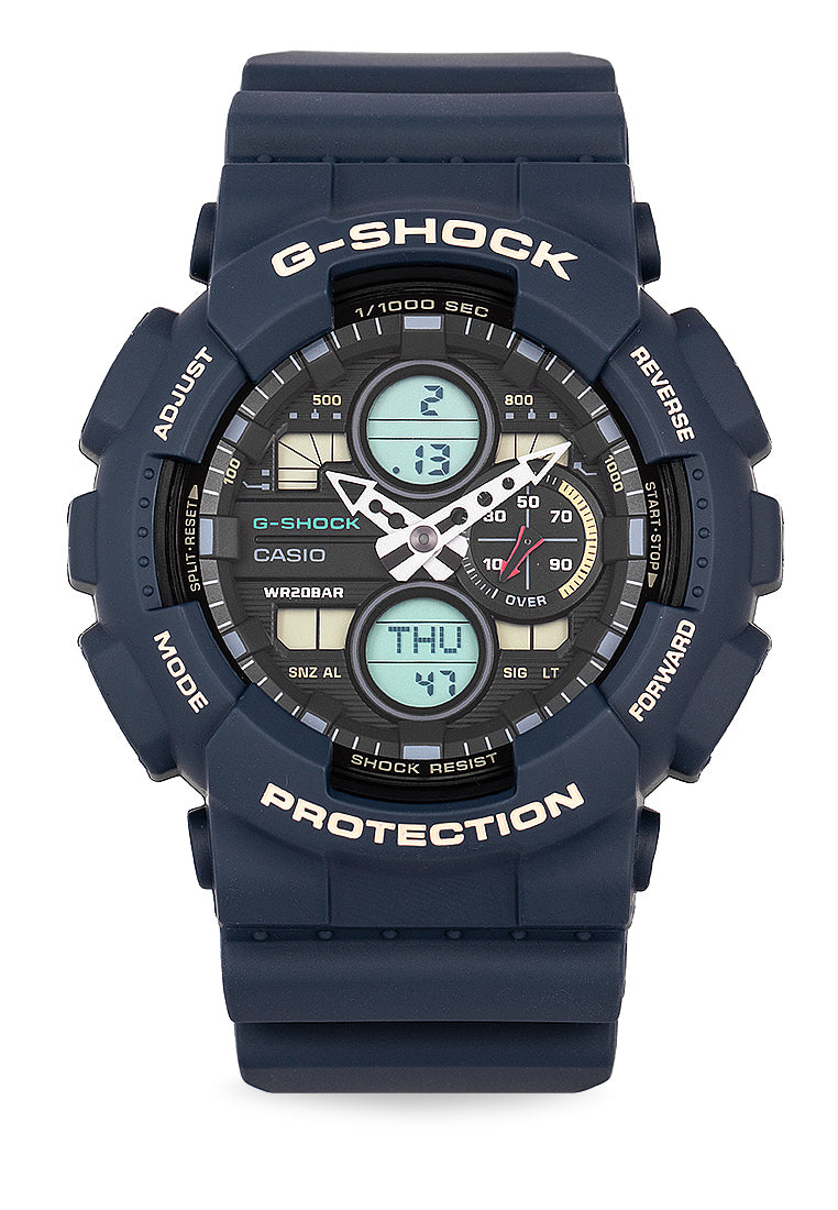 Casio G-shock GA-140-2A Digital Analog Rubber Strap Watch For Men-Watch Portal Philippines
