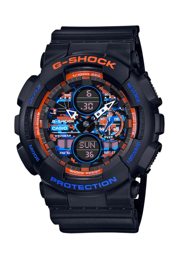 Casio G-shock GA-140CT-1A Digital Analog Rubber Strap Watch For Men-Watch Portal Philippines