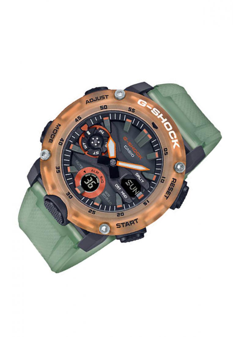 Casio G-shock GA-2000HC-3A Digital Analog Rubber Strap Watch For Men-Watch Portal Philippines
