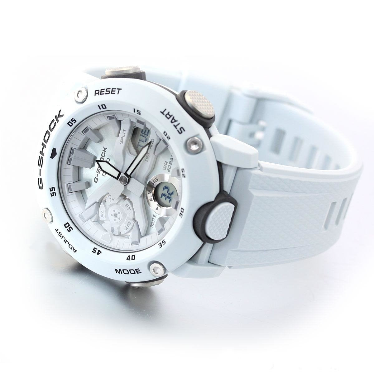 Casio G-shock GA-2000S-7A Digital Analog Rubber Strap Watch For Men-Watch Portal Philippines