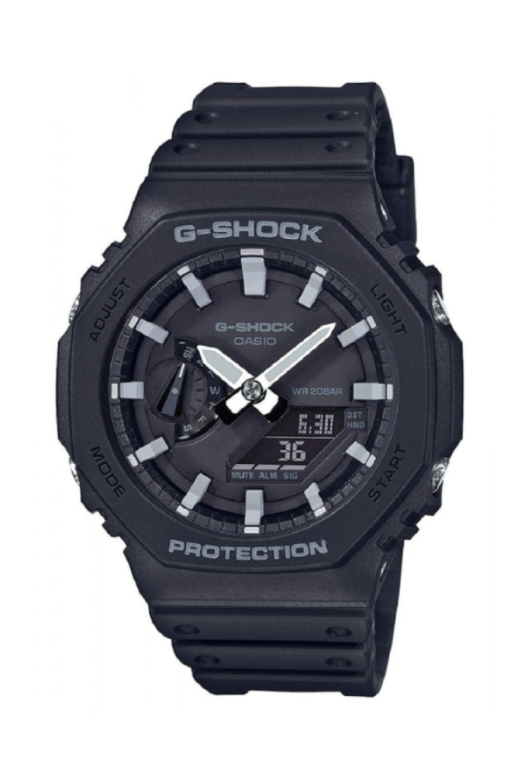 Casio G-shock GA-2100-1A Digital Analog Rubber Strap Watch For Men-Watch Portal Philippines