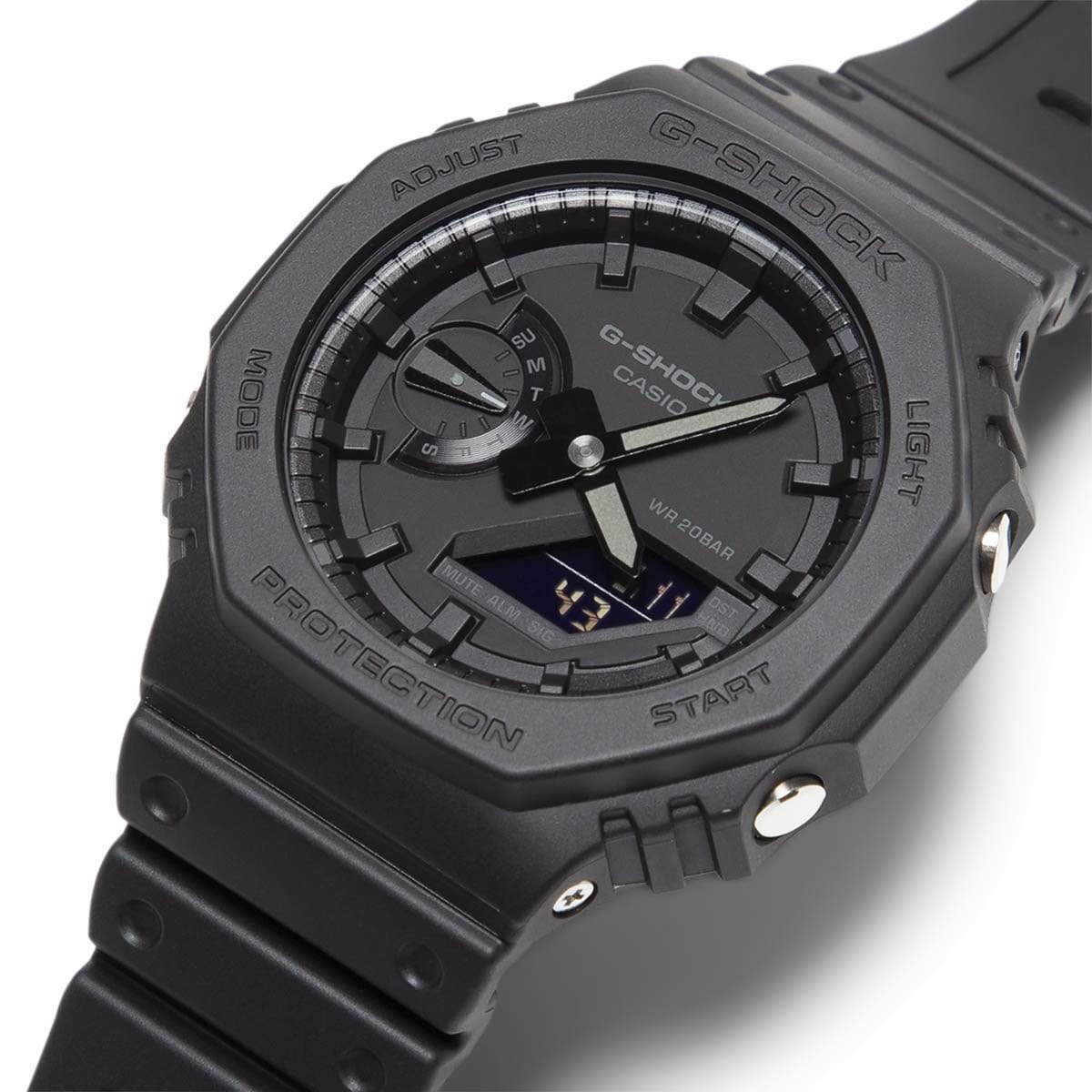Casio G-shock GA-2100-1A1 Digital Analog Rubber Strap Watch For Men-Watch Portal Philippines
