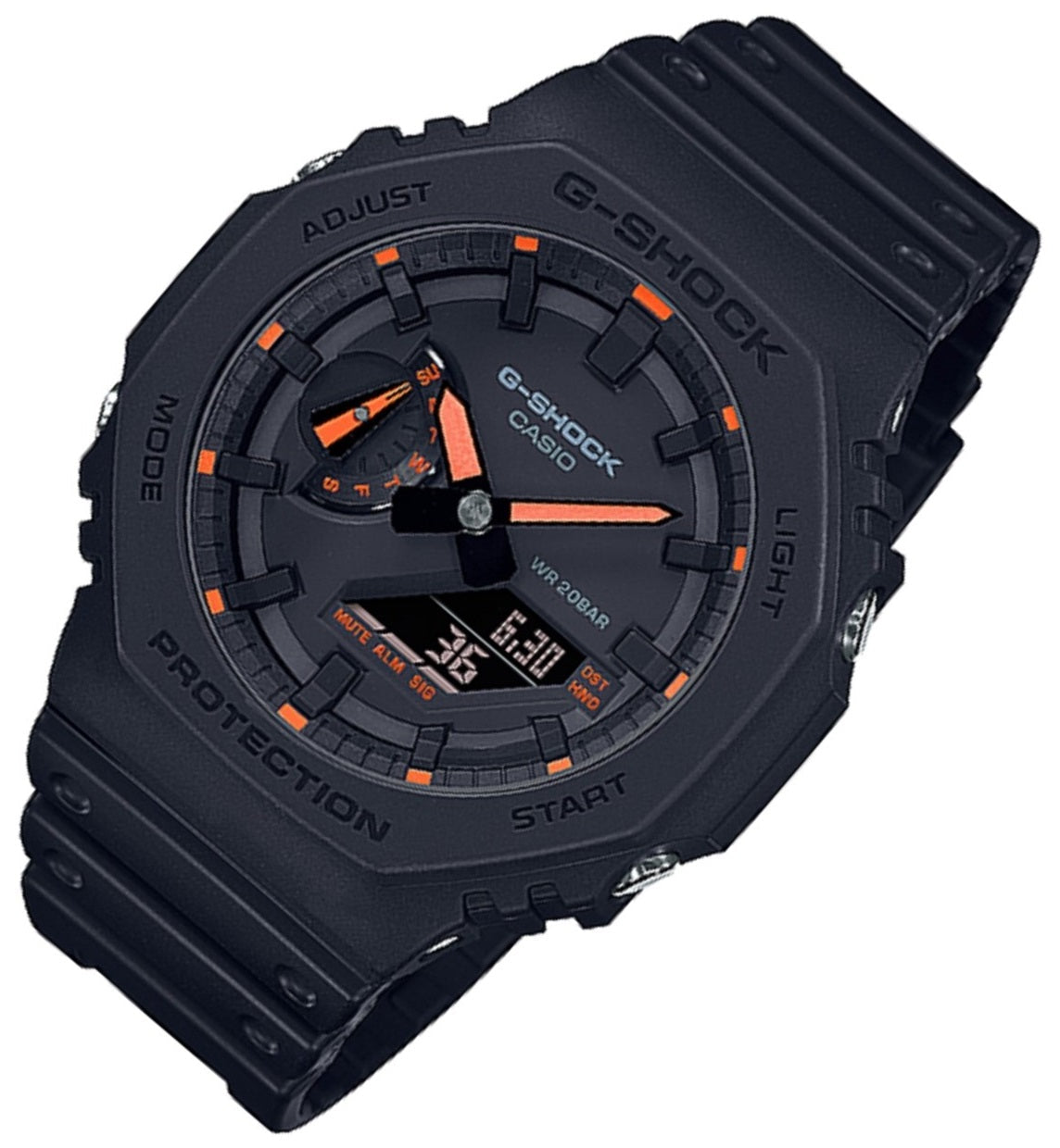 Casio G-shock GA-2100-1A4 Digital Analog Resin Strap Watch For Men-Watch Portal Philippines