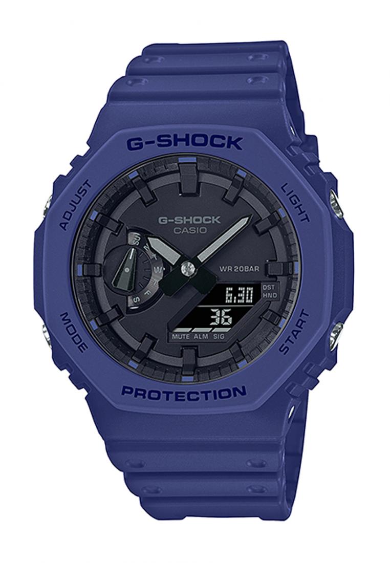 Casio G-shock GA-2100-2A Digital Analog Rubber Strap Watch For Men-Watch Portal Philippines