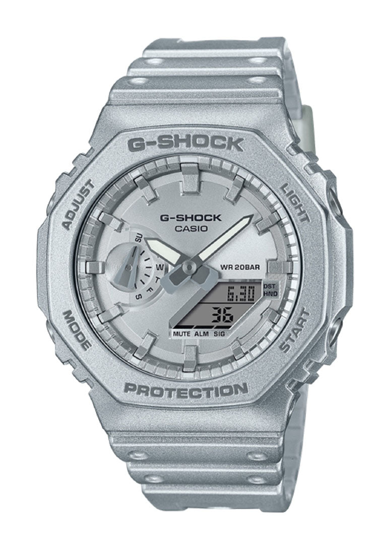 Casio G-shock GA-2100FF-8A Digital Analog Rubber Strap Watch For Men-Watch Portal Philippines