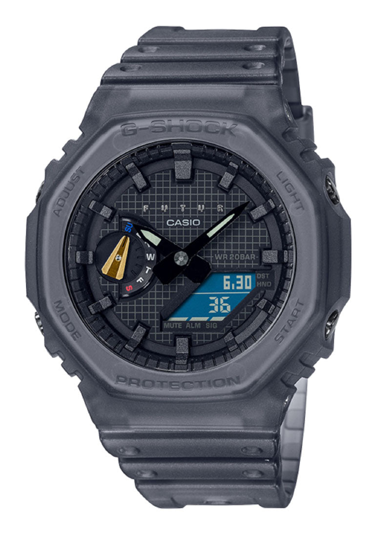Casio G-shock GA-2100FT-8A Digital Analog Rubber Strap Watch For Men-Watch Portal Philippines