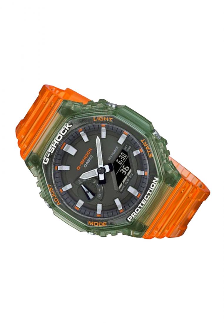 Casio G-shock GA-2100HC-4A Digital Analog Rubber Strap Watch For Men-Watch Portal Philippines