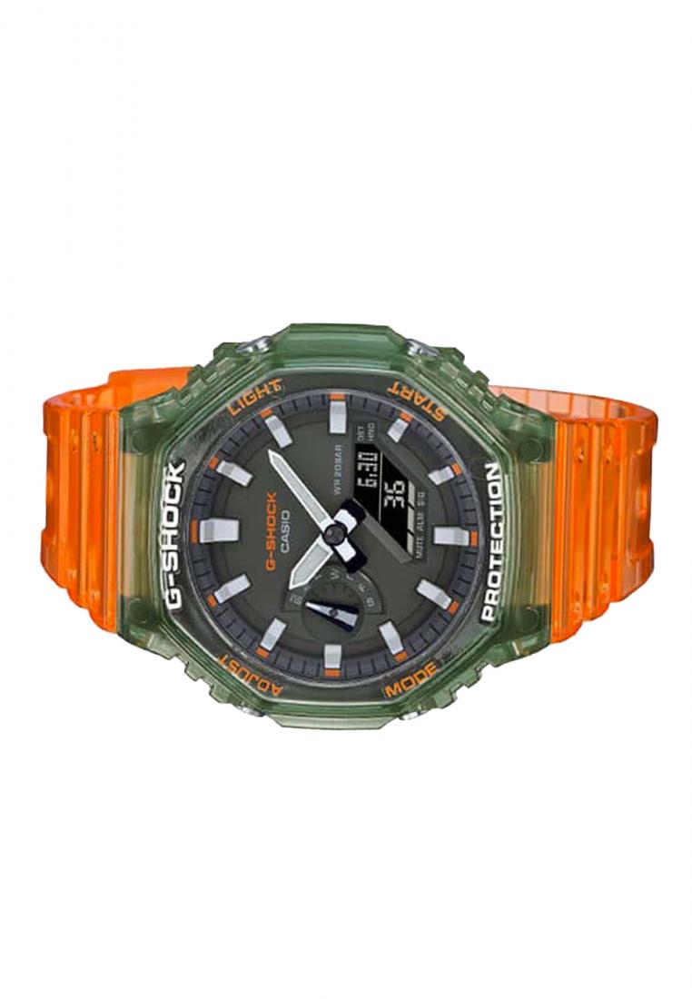 Casio G-shock GA-2100HC-4A Digital Analog Rubber Strap Watch For Men-Watch Portal Philippines