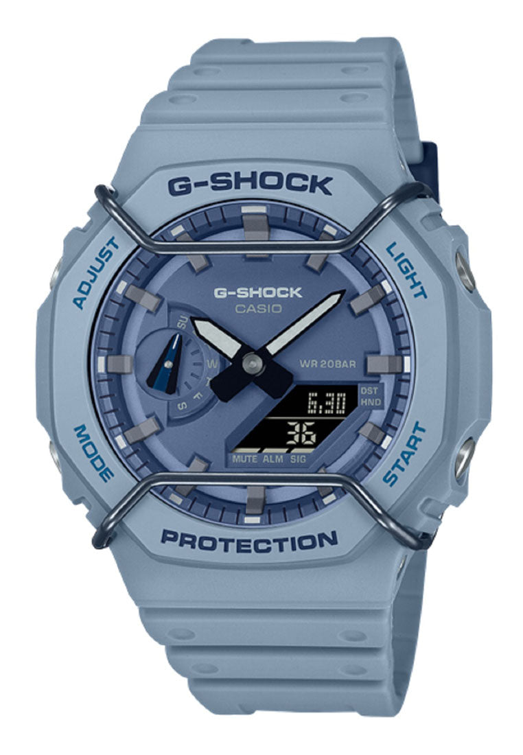 Casio G-shock GA-2100PT-2A Digital Analog Rubber Strap Watch For Men-Watch Portal Philippines