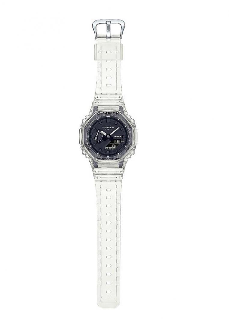 Casio G-shock GA-2100SKE-7A Digital Analog Rubber Strap Watch For Men-Watch Portal Philippines