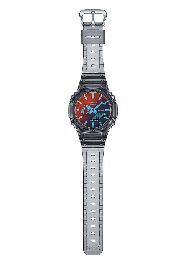 Casio G-shock GA-2100TLS-8A Digital Analog Rubber Strap Watch for Men-Watch Portal Philippines