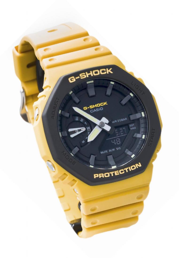 Casio G-shock GA-2110SU-9A Digital Analog Rubber Strap Watch For Men-Watch Portal Philippines