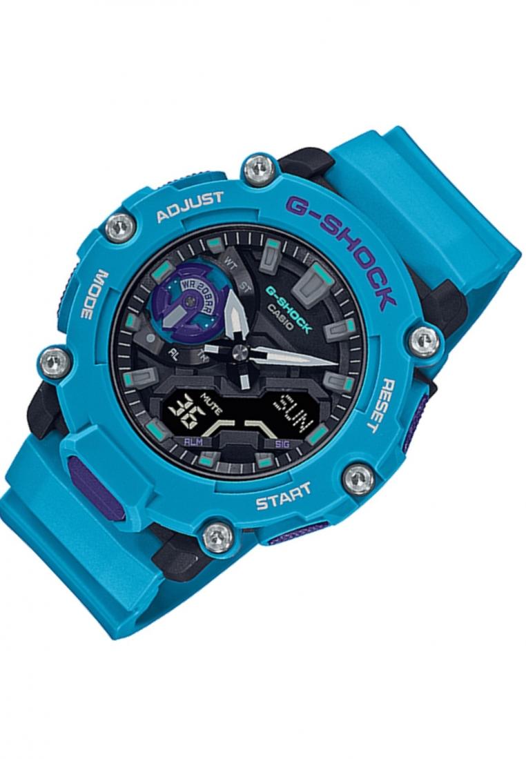 Casio G-shock GA-2200-2ADR Digital Analog Rubber Strap Watch For Men-Watch Portal Philippines