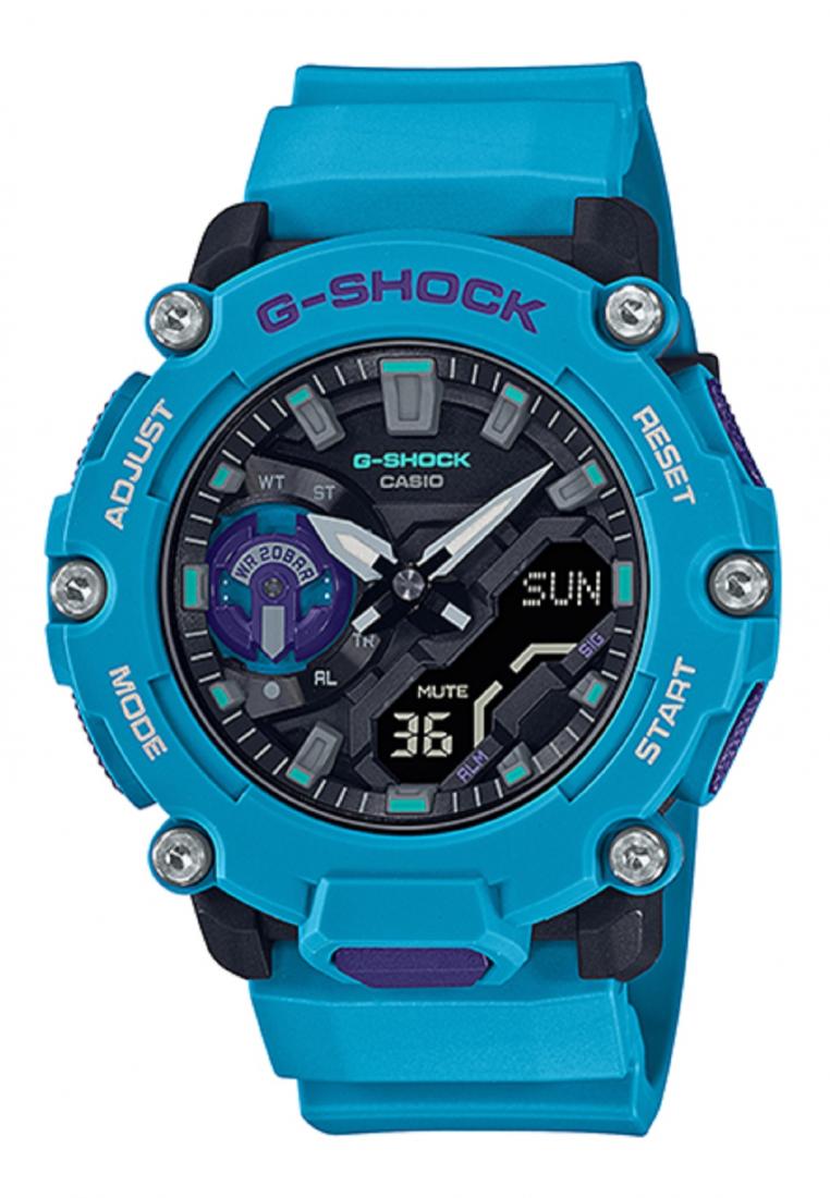 Casio G-shock GA-2200-2ADR Digital Analog Rubber Strap Watch For Men-Watch Portal Philippines