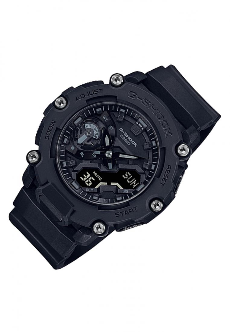 Casio G-shock GA-2200BB-1ADR Digital Analog Rubber Strap Watch For Men-Watch Portal Philippines
