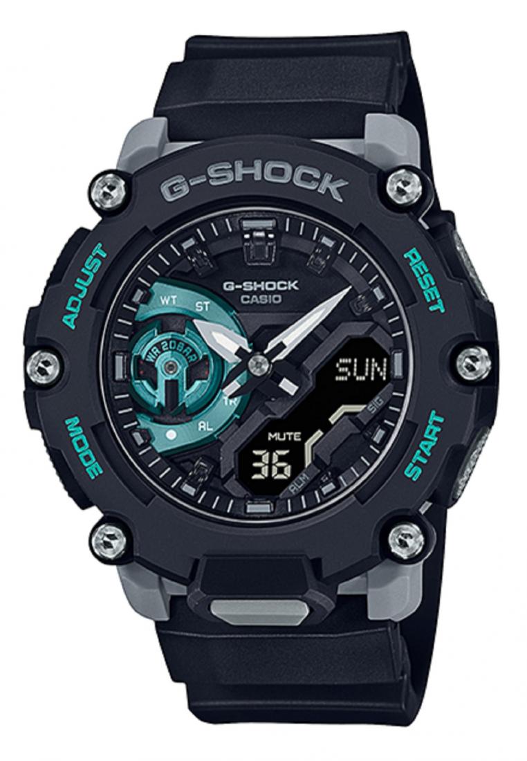 Casio G-shock GA-2200M-1ADR Digital Analog Rubber Strap Watch For Men-Watch Portal Philippines