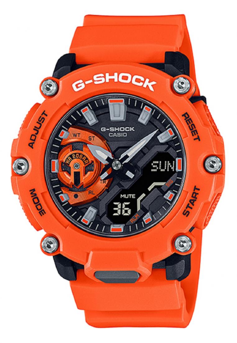 Casio G-shock GA-2200M-4ADR Digital Analog Rubber Strap Watch For Men-Watch Portal Philippines