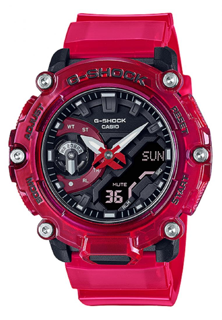 Casio G-shock GA-2200SKL-4A Digital Analog Rubber Strap Watch For Men-Watch Portal Philippines