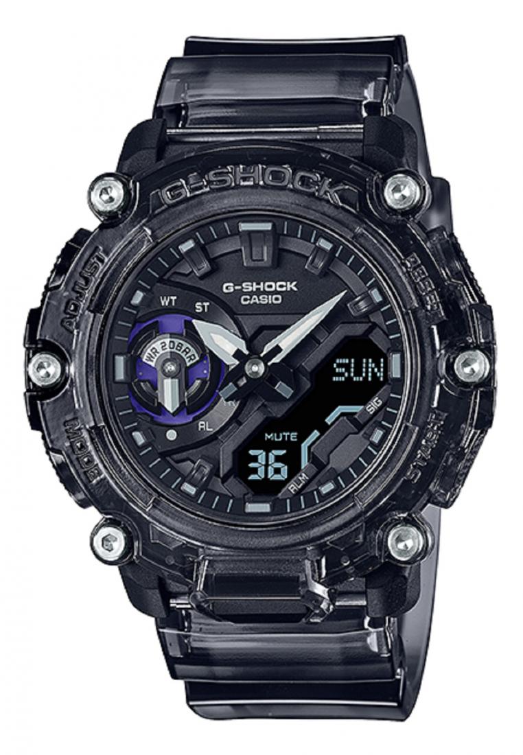 Casio G-shock GA-2200SKL-8A Digital Analog Rubber Strap Watch For Men-Watch Portal Philippines
