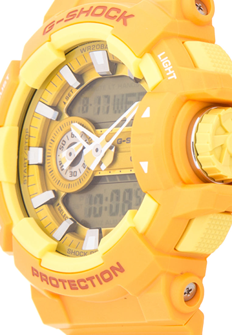 Casio G-shock GA-400A-9A Digital Analog Rubber Strap Watch For Men-Watch Portal Philippines