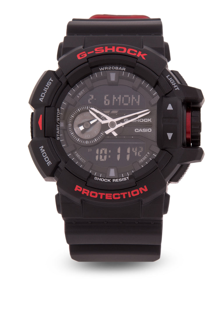 Casio G-shock GA-400HR-1A Digital Analog Rubber Strap Watch For Men-Watch Portal Philippines