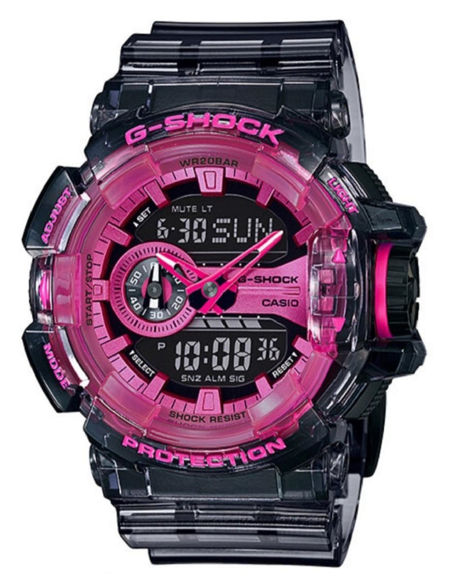 Casio G-shock GA-400SK-1A4 Digital Analog Rubber Strap Watch For Men-Watch Portal Philippines