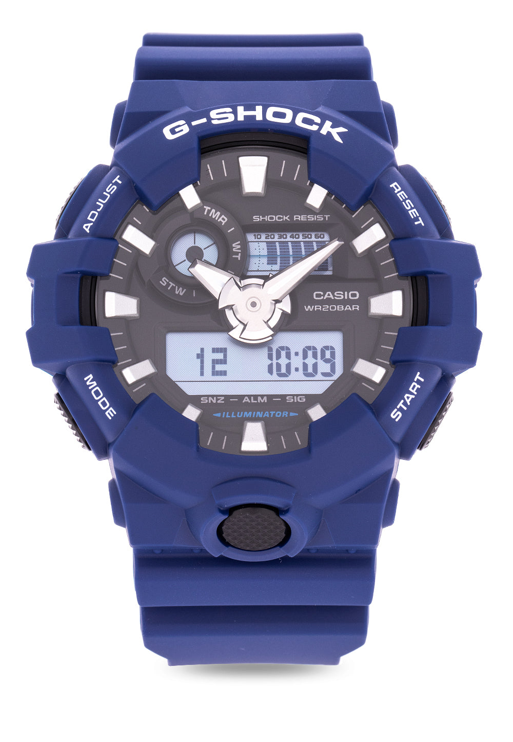 Casio G-shock GA-700-2A Digital Analog Rubber Strap Watch For Men-Watch Portal Philippines