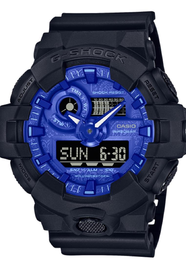 Casio G-shock GA-700BP-1A Digital Analog Rubber Strap Watch For Men-Watch Portal Philippines