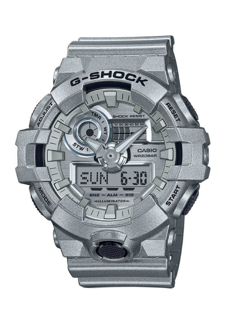 Casio G-shock GA-700FF-8A Digital Analog Rubber Strap Watch For Men-Watch Portal Philippines