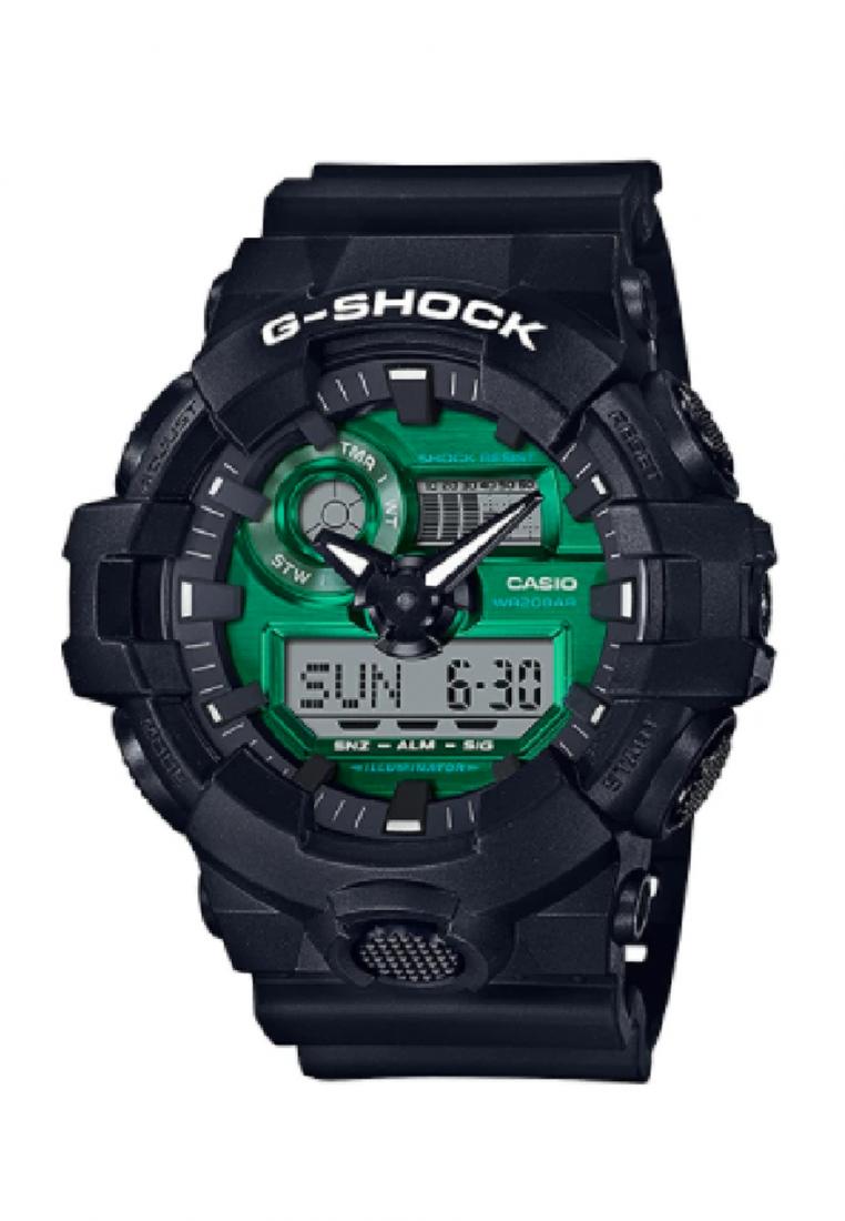 Casio G-shock GA-700MG-1A Digital Analog Rubber Strap Watch For Men-Watch Portal Philippines