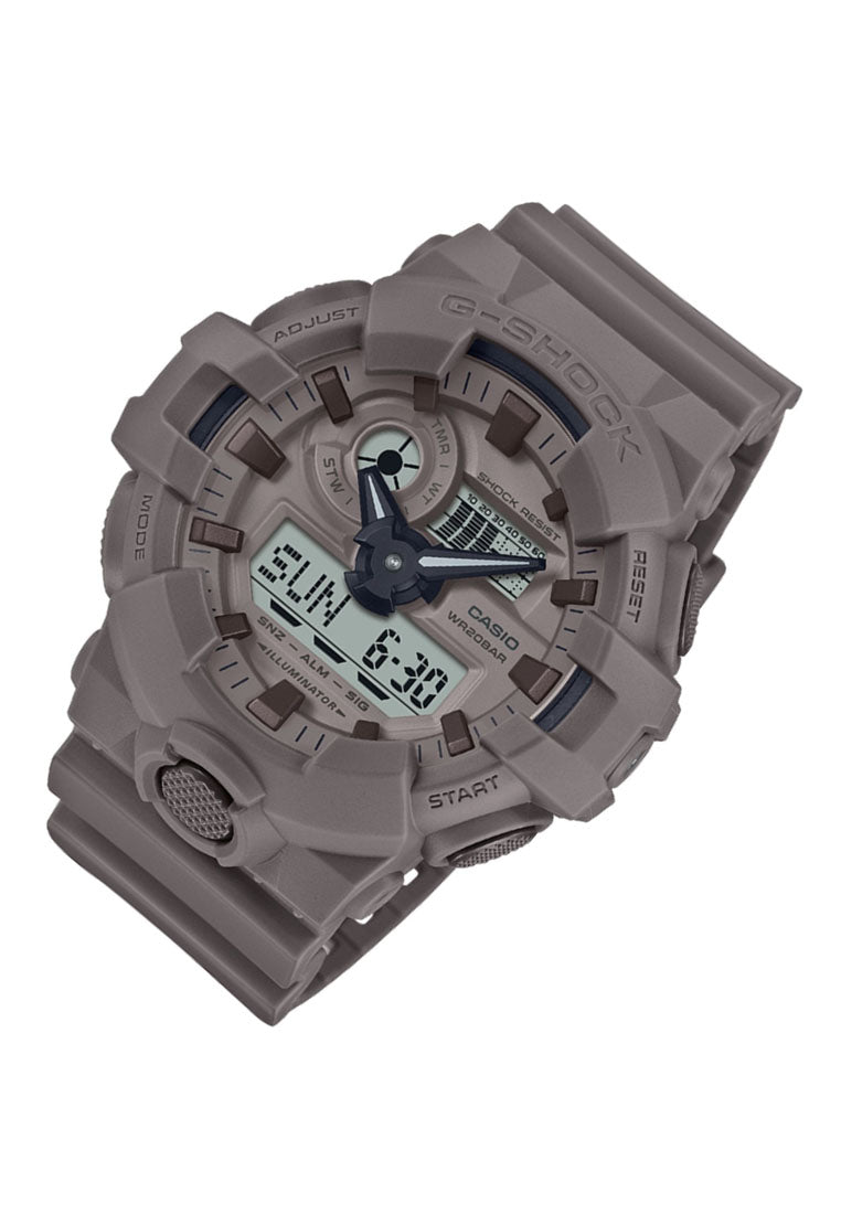 Casio G-shock GA-700NC-5A Digital Analog Rubber Strap Watch for Men-Watch Portal Philippines