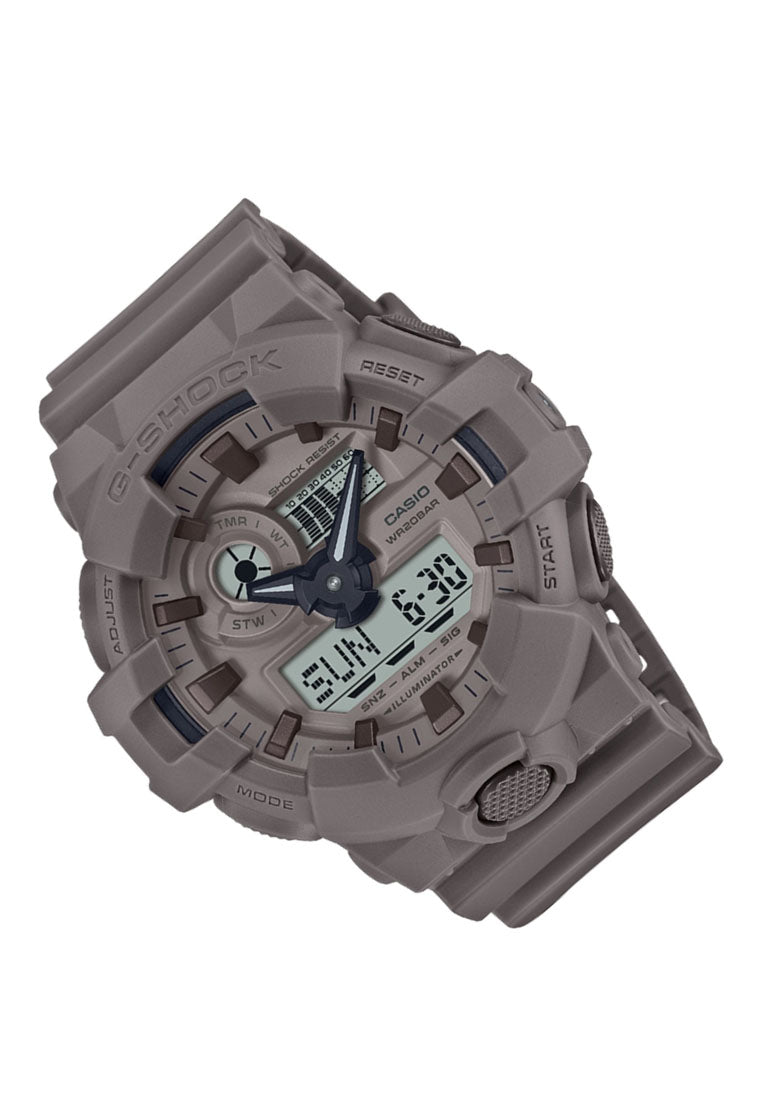 Casio G-shock GA-700NC-5A Digital Analog Rubber Strap Watch for Men-Watch Portal Philippines