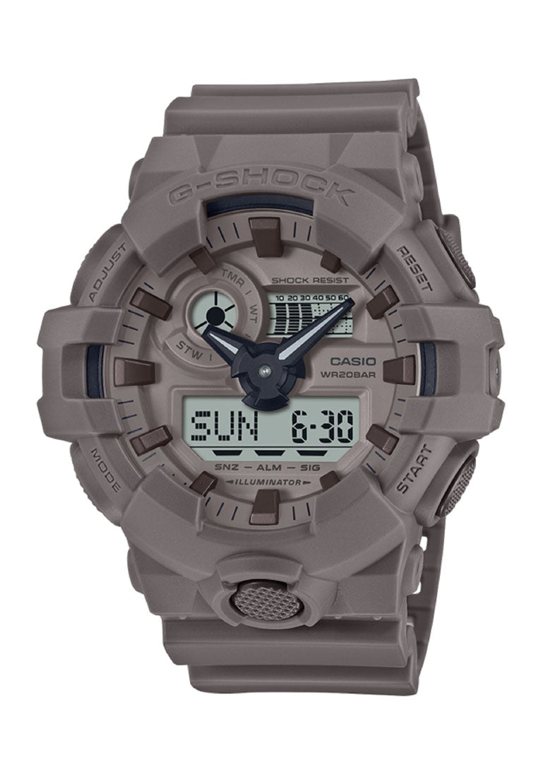Casio G-shock GA-700NC-5A Digital Analog Rubber Strap Watch for Men-Watch Portal Philippines
