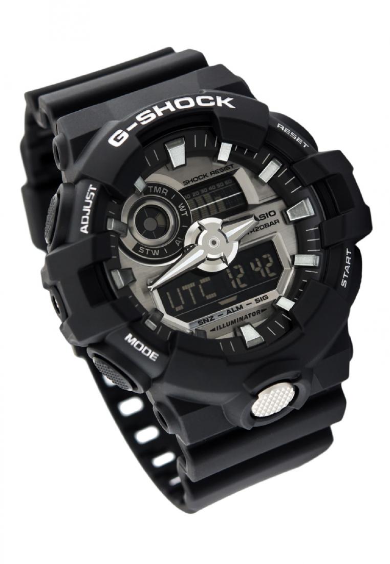 Casio G-shock GA-710-1A Digital Analog Rubber Strap Watch For Men-Watch Portal Philippines