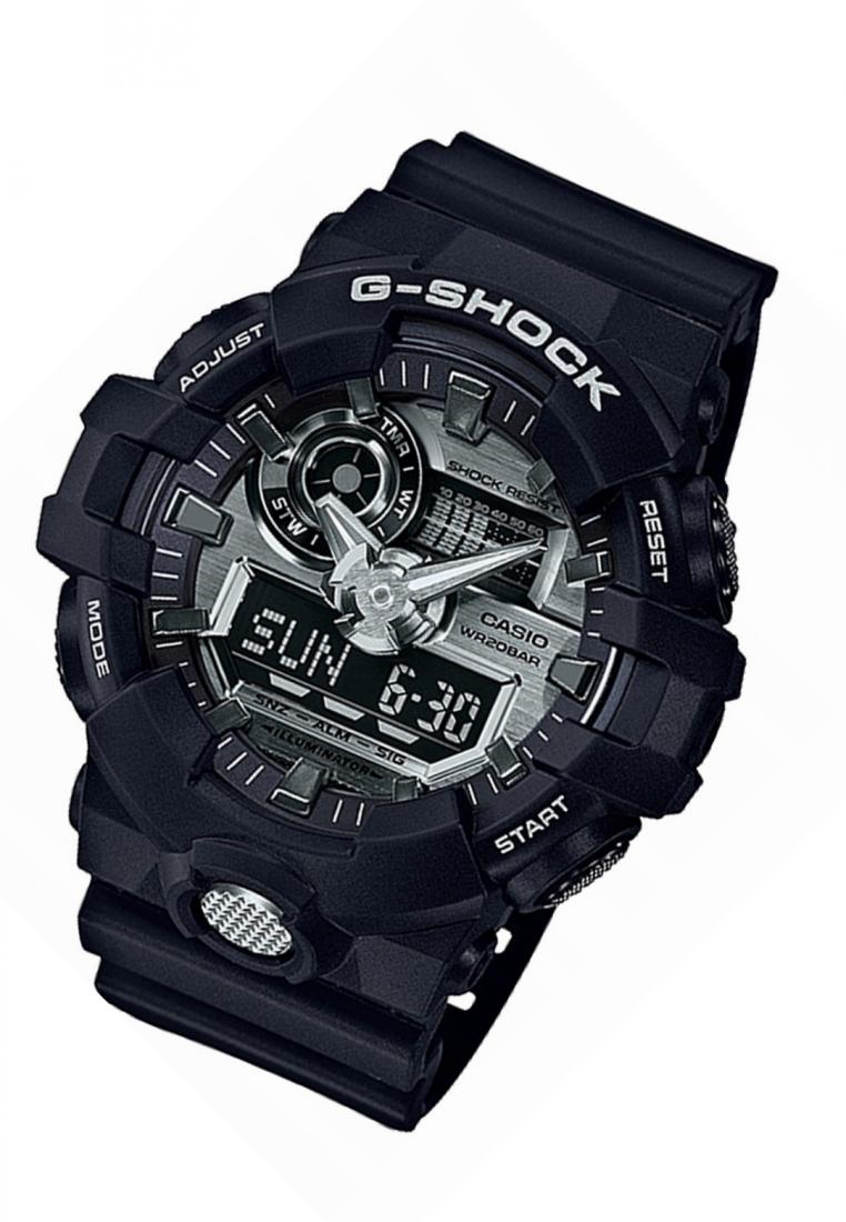 Casio G-shock GA-710-1A Digital Analog Rubber Strap Watch For Men-Watch Portal Philippines