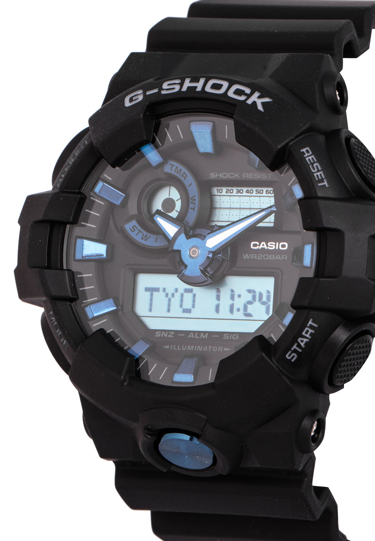 Casio G-shock GA-710B-1A2 Digital Analog Rubber Strap Watch For Men-Watch Portal Philippines