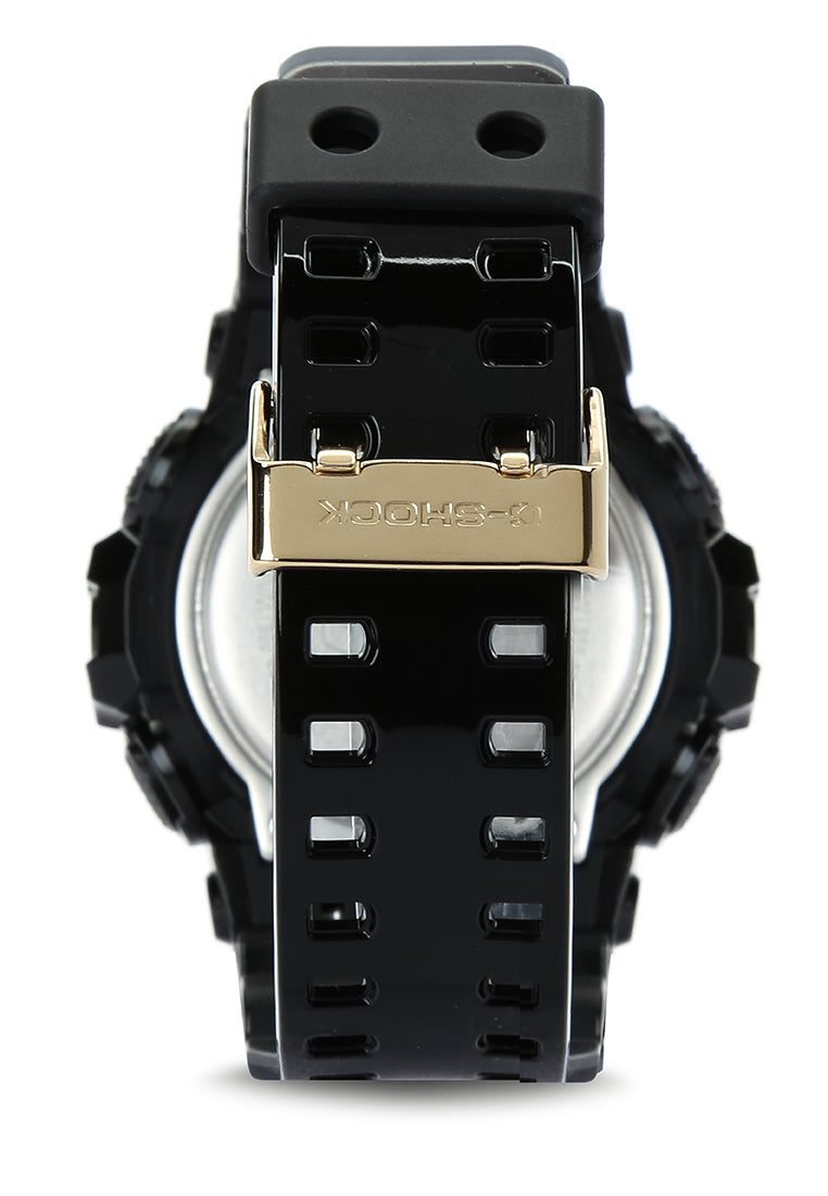 Casio G-shock GA-710GB-1A Digital Analog Rubber Strap Watch For Men-Watch Portal Philippines