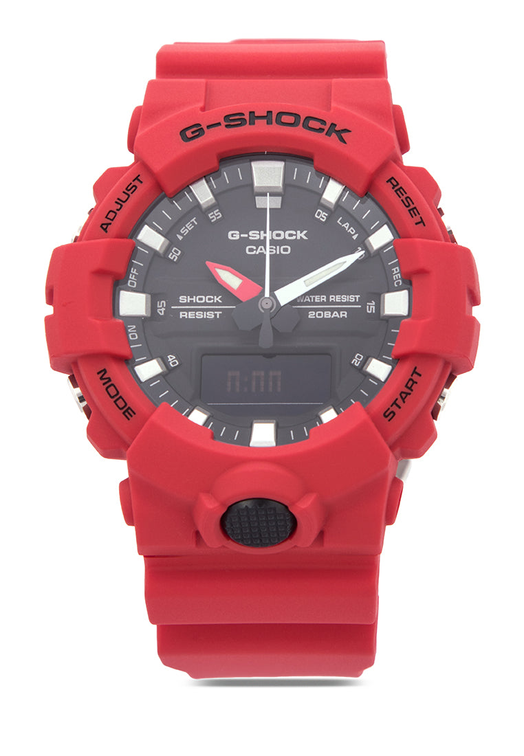 Casio G-shock GA-800-4A Digital Analog Rubber Strap Watch For Men-Watch Portal Philippines