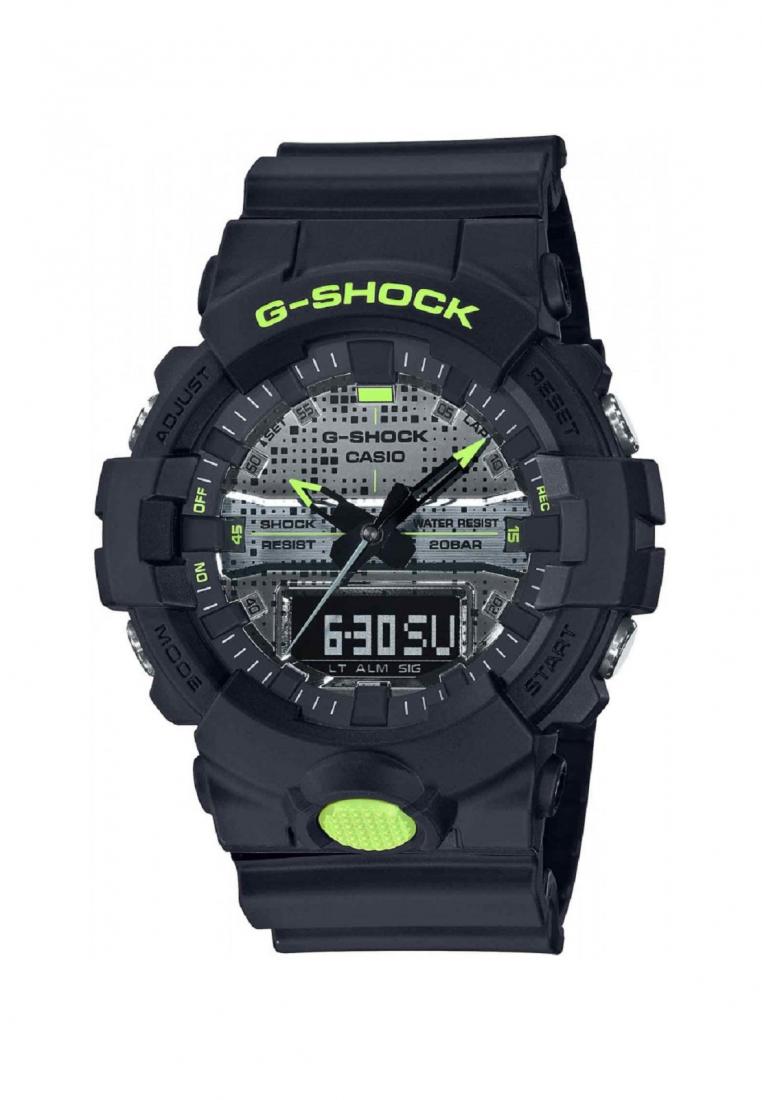 Casio G-shock GA-800DC-1A Digital Analog Rubber Strap Watch For Men-Watch Portal Philippines