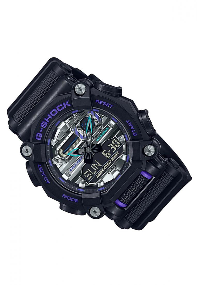 Casio G-shock GA-900AS-1A Digital Analog Rubber Strap Watch For Men-Watch Portal Philippines