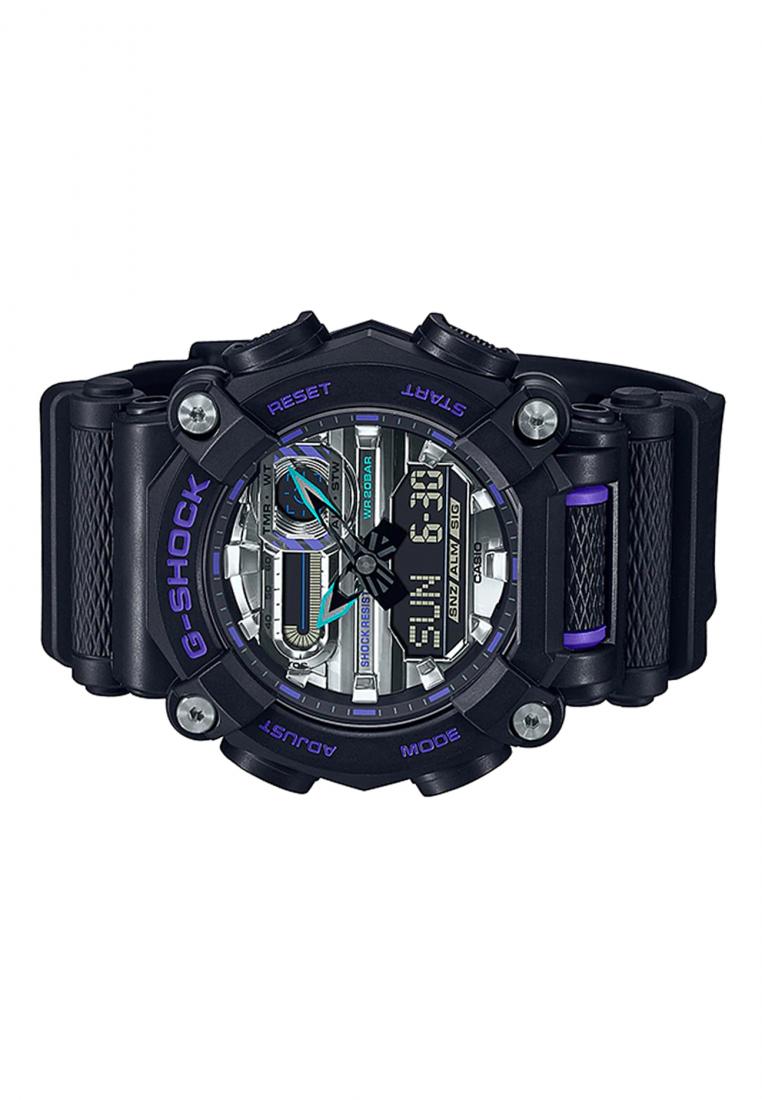 Casio G-shock GA-900AS-1A Digital Analog Rubber Strap Watch For Men-Watch Portal Philippines