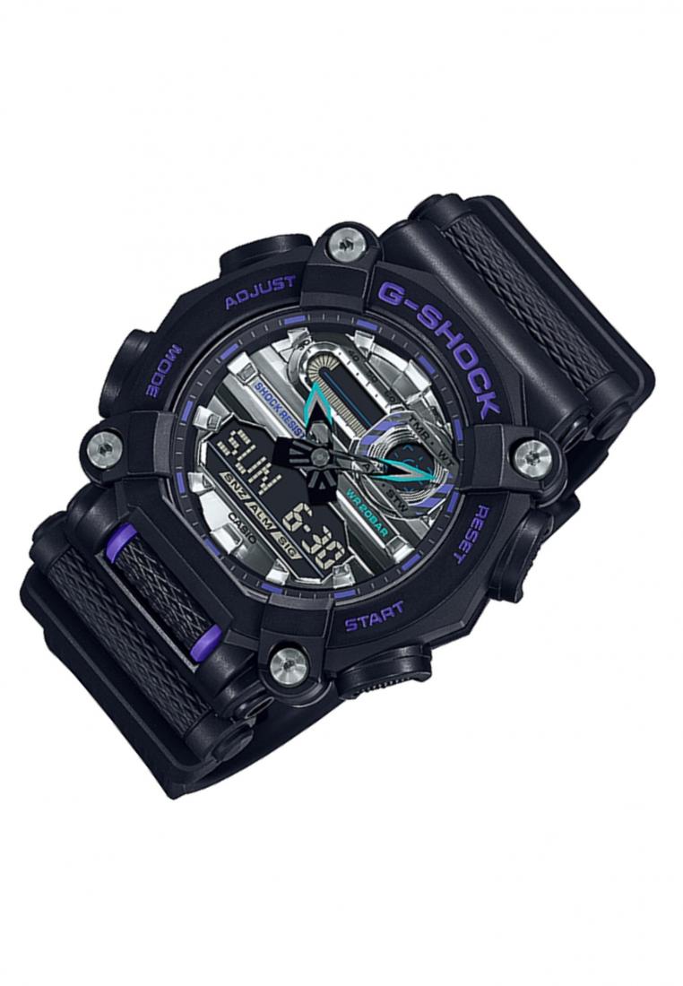 Casio G-shock GA-900AS-1ADR Digital Analog Rubber Strap Watch For Men-Watch Portal Philippines