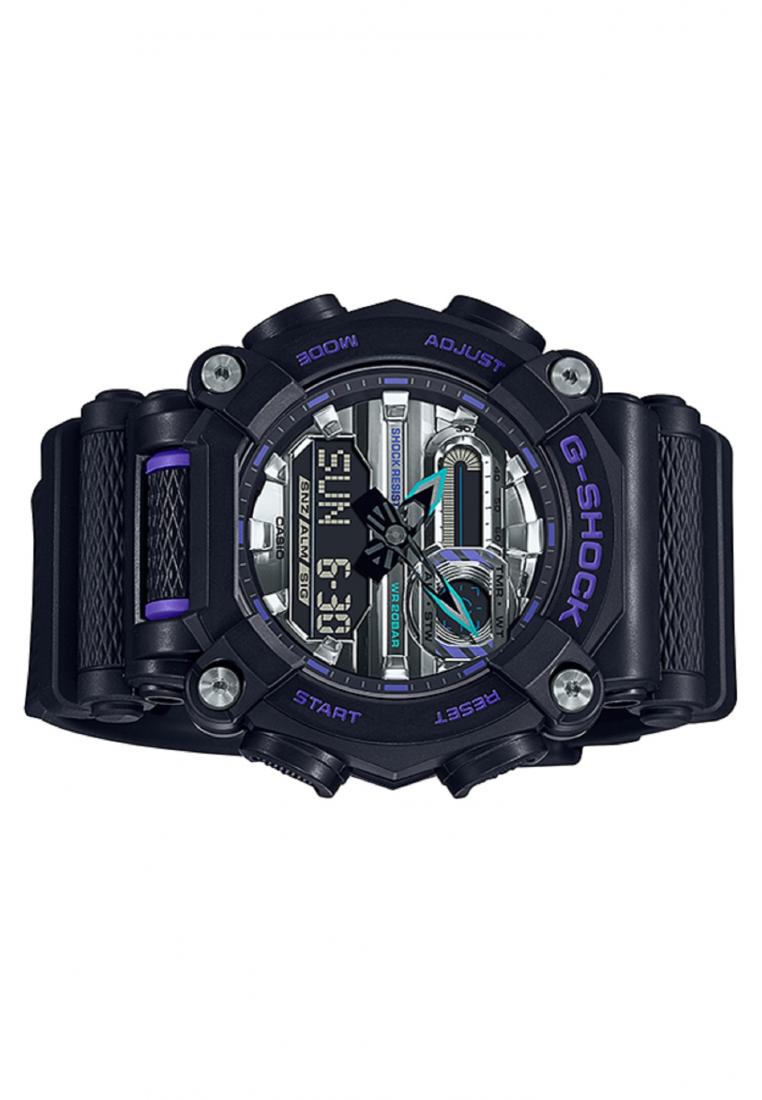 Casio G-shock GA-900AS-1ADR Digital Analog Rubber Strap Watch For Men-Watch Portal Philippines