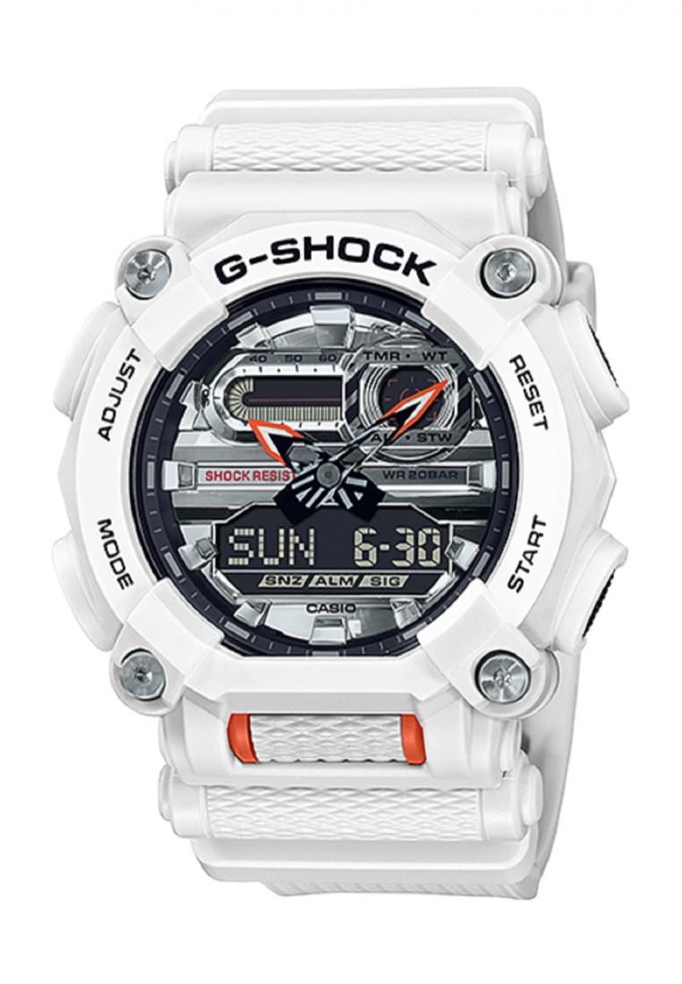 Casio G-shock GA-900AS-7ADR Digital Analog Rubber Strap Watch For Men-Watch Portal Philippines