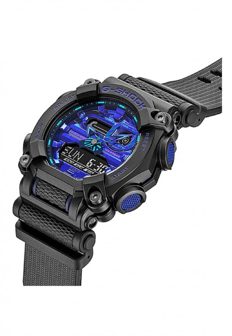 Casio G-shock GA-900VB-1A Digital Analog Rubber Strap Watch For Men-Watch Portal Philippines